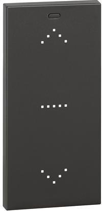 Лицев панел сензорен контрол 1 мод. цвят Черен Living Now Bticino | JAR Computers Лицев панел сензорен контрол 1 мод. цвят Черен Living Now Bticino