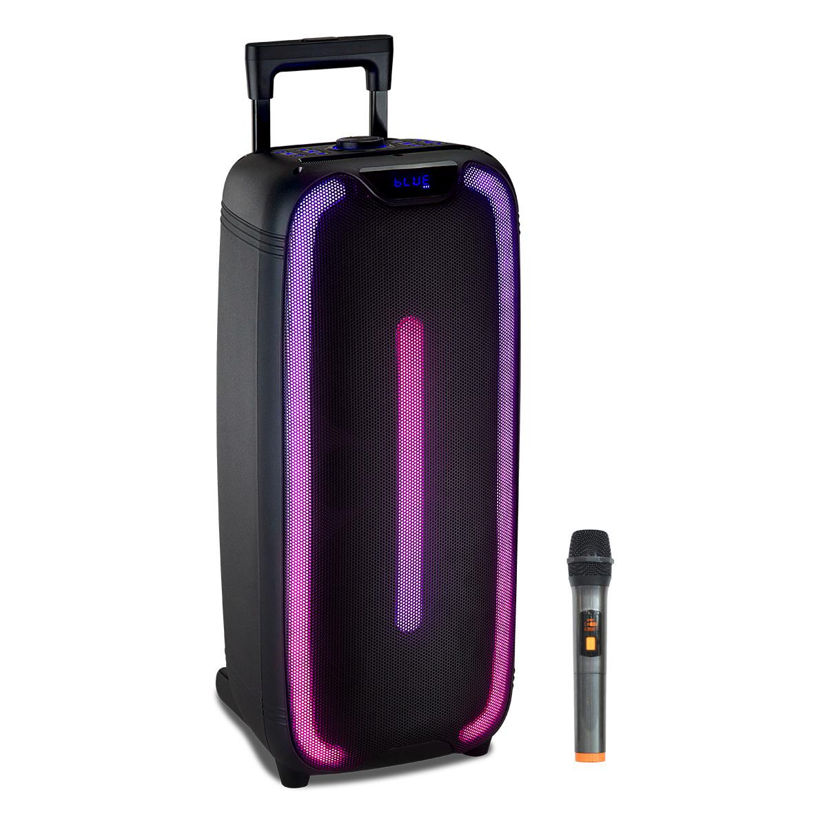 Парти аудио система Xmart X-Bass BS80, 60W, Bluetooth 5.3, Безжичен микрофон, Дистанционно | JAR Computers Парти аудио система Xmart X-Bass BS80, 60W, Bluetooth 5.3, Безжичен микрофон, Дистанционно