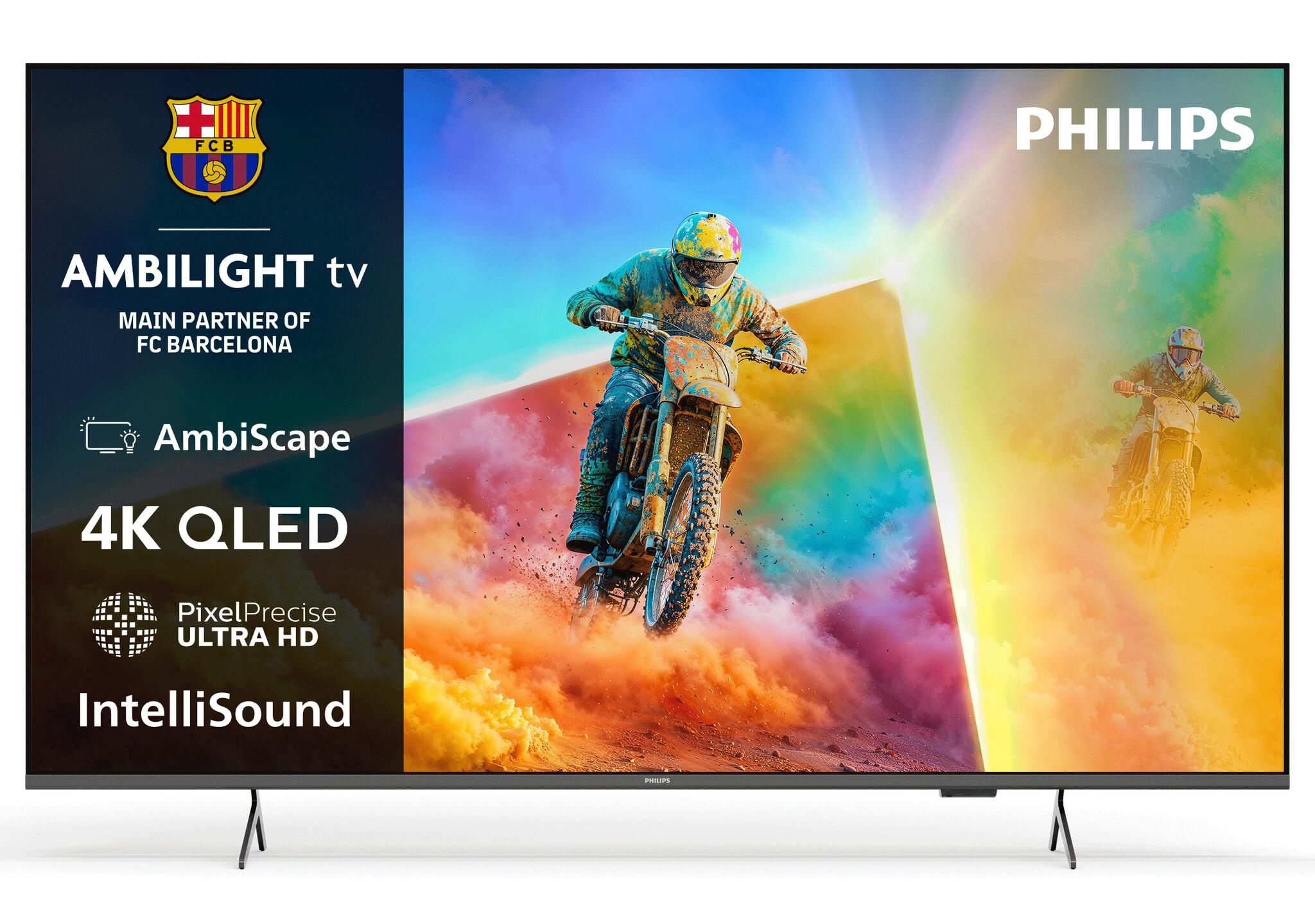 Philips Ambilight 43PQS8501/12 телевизор 109,2 см (43") 4K Ultra HD Wi-Fi Черен | JAR Computers Philips Ambilight 43PQS8501/12 телевизор 109,2 см (43") 4K Ultra HD Wi-Fi Черен