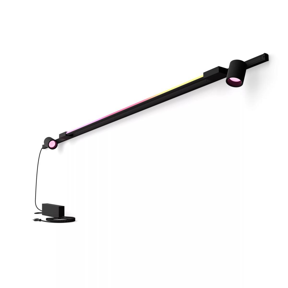 Philips Hue White and colour ambience Perifo straight wall base kit (2 spots, 1 gradient light tube) | JAR Computers Philips Hue White and colour ambience Perifo straight wall base kit (2 spots, 1 gradient light tube)