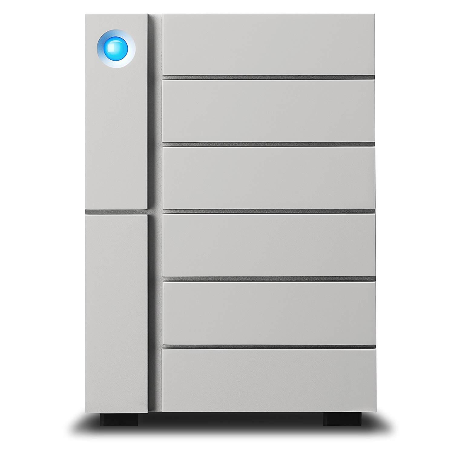 Професионален външен хард диск с Thunderbolt 3 и USB 3.1 - Lacie 6big Thunderbolt 3 and USB 3.1 24TB Enterprise (сребрист) | JAR Computers Професионален външен хард диск с Thunderbolt 3 и USB 3.1 - Lacie 6big Thunderbolt 3 and USB 3.1 24TB Enterprise (сребрист)
