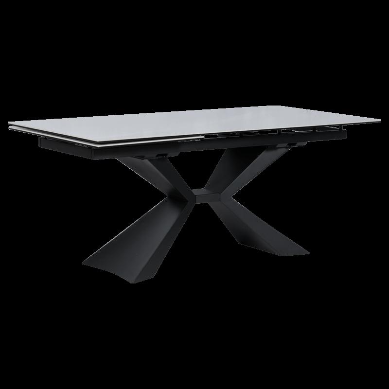 Разтегателна трапезна маса TOME - бяла