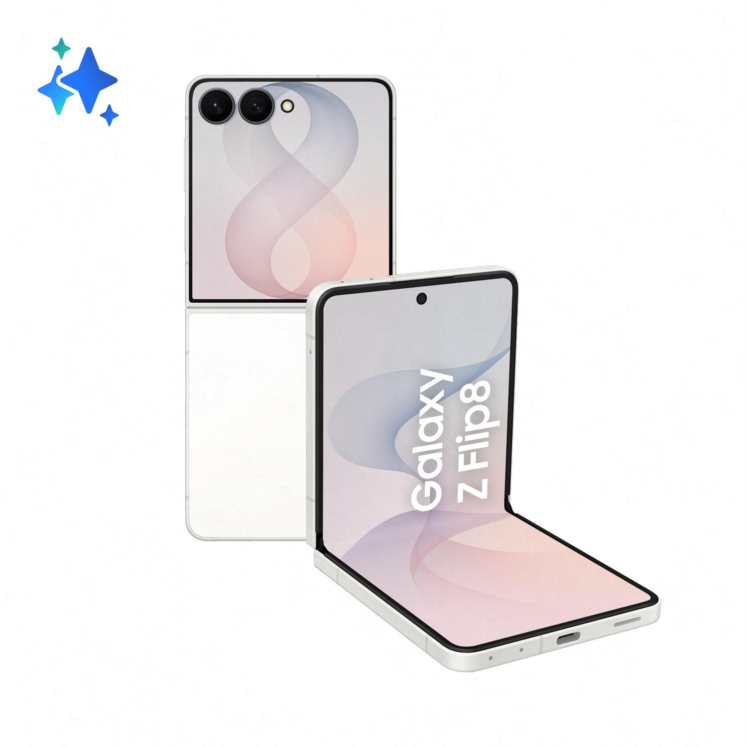 Смартфон Samsung GALAXY Z FLIP8 512GB CREAM SM-F776BZWH , 12 GB, 512 GB