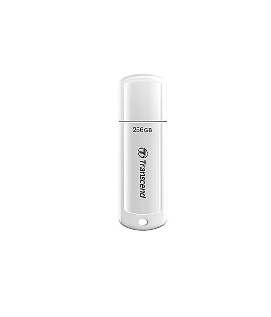 Transcend 256GB, USB3.1, Flash Drive, Classic, White