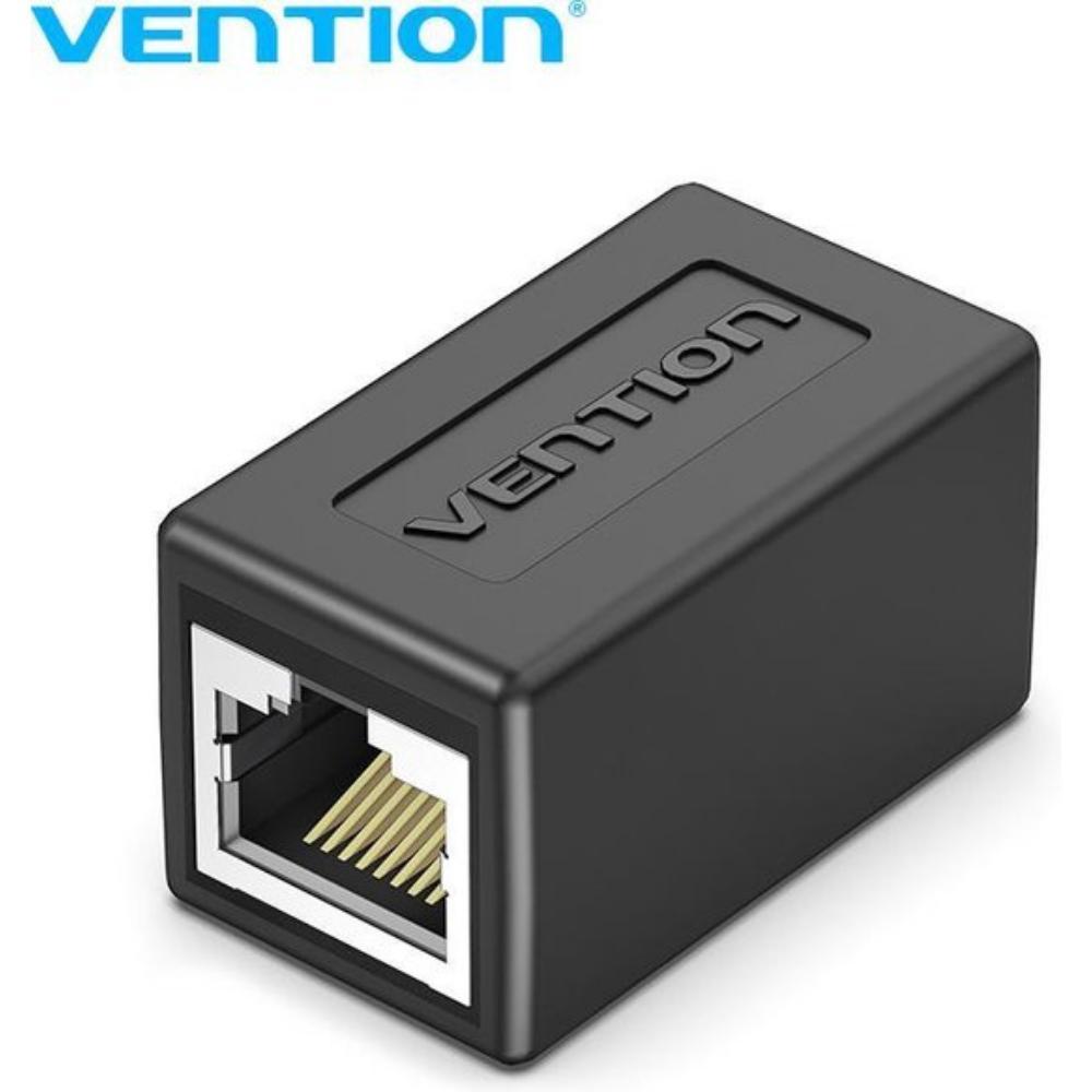 VENTION Cat.6 FTP Network Extender RJ45 Connector Black 5-Pack (IPVB0-5) (VENIPVB0-5)
