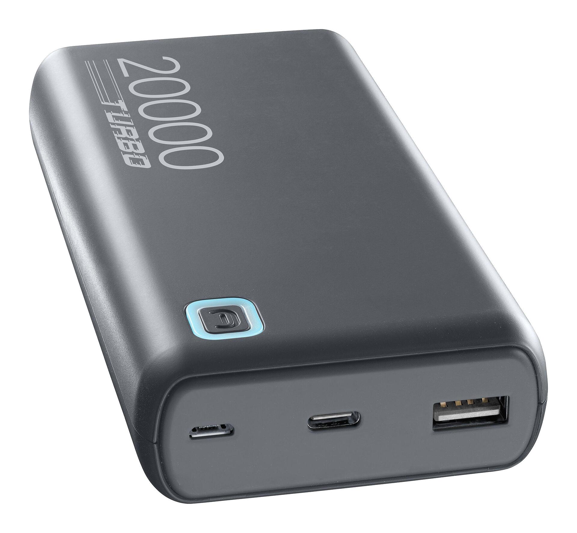 Външна батерия ESSENCE Turbo PD 20000 mAh сива | JAR Computers Външна батерия ESSENCE Turbo PD 20000 mAh сива