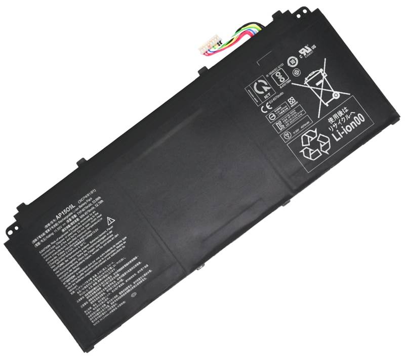 Батерия за лаптоп Acer Chromebook R13 CB5-312T SPIN 5 SP513 AP15O5L - Заместител / Replacement