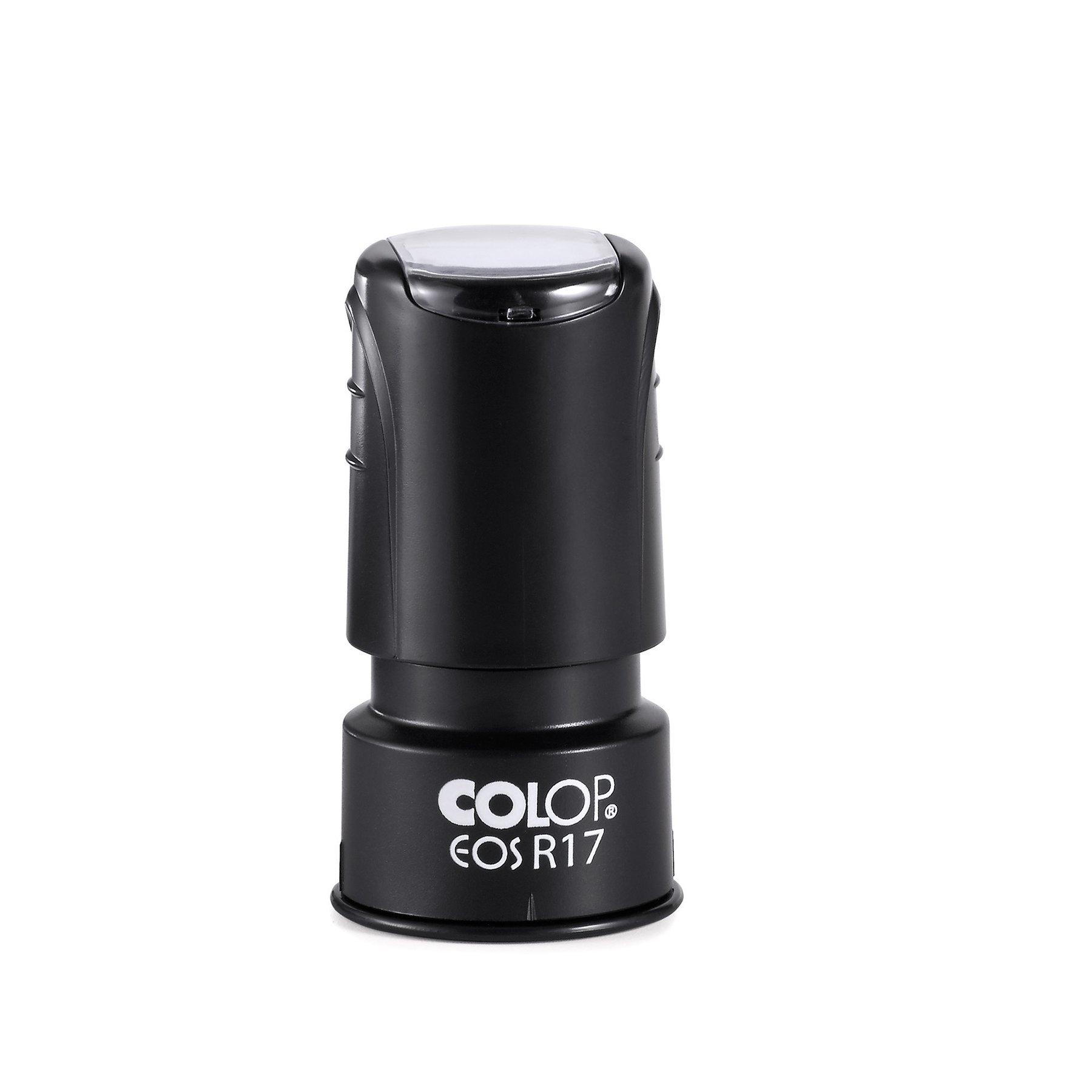 Colop Печат EOS R 17, кръгъл, 17 mm, черен | JAR Computers Colop Печат EOS R 17, кръгъл, 17 mm, черен