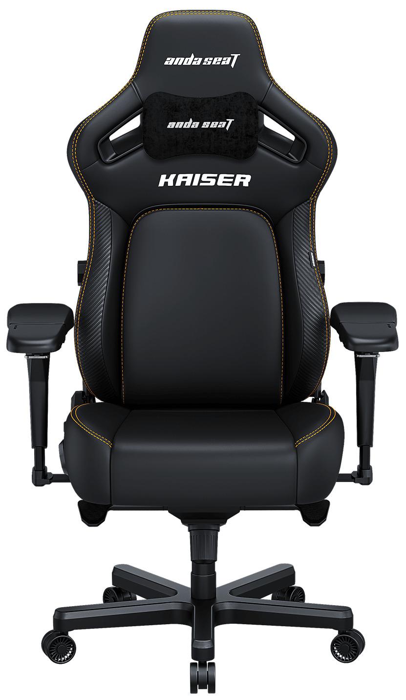 Гейминг стол Anda Seat - Kaiser 4 L Synthetic Leather, черен | JAR Computers Гейминг стол Anda Seat - Kaiser 4 L Synthetic Leather, черен