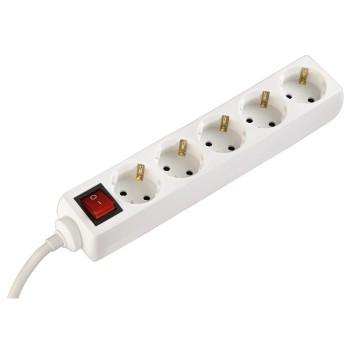 Hama 00047842 предпазител от пренапрежение Бяла 5 Изход(и) за променлив ток 230 V 1,4 м | JAR Computers Hama 00047842 предпазител от пренапрежение Бяла 5 Изход(и) за променлив ток 230 V 1,4 м