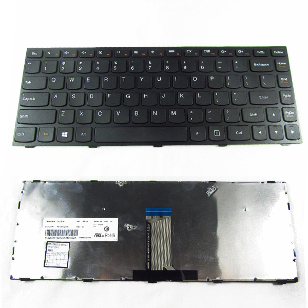 Клавиатура за лаптоп Lenovo G40 G40-70 Flex 2 14 Black Frame Black | JAR Computers Клавиатура за лаптоп Lenovo G40 G40-70 Flex 2 14 Black Frame Black