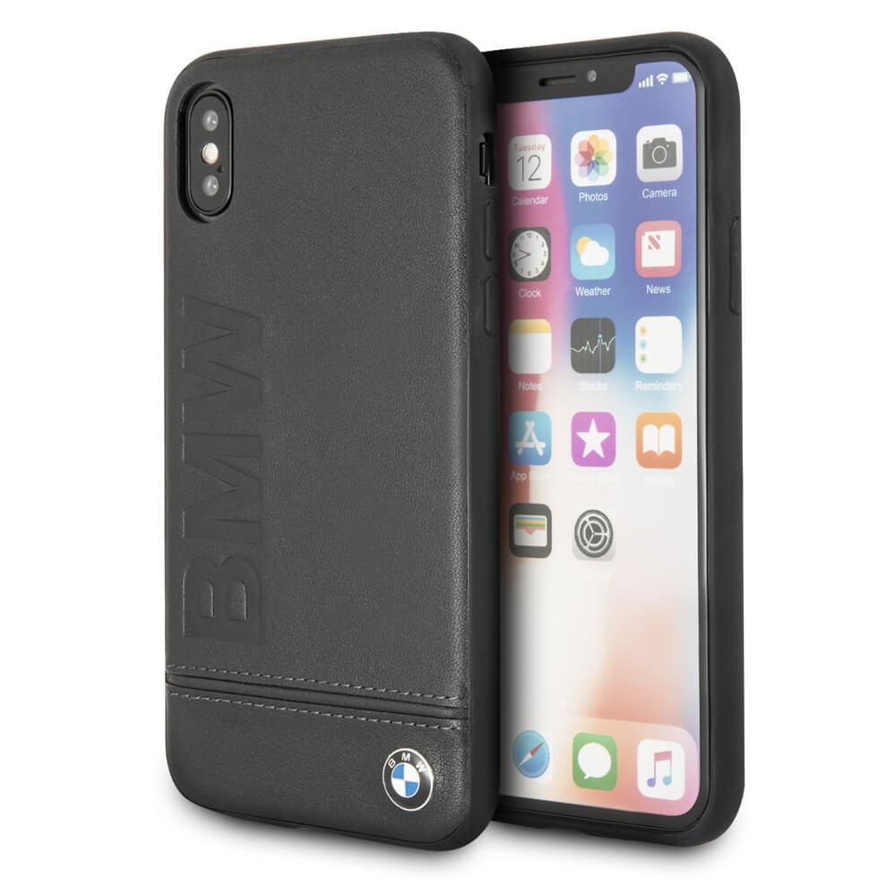 Кожен кейс (естествена кожа) за iPhone X - BMW Signature Logo Card Case (черен) | JAR Computers Кожен кейс (естествена кожа) за iPhone X - BMW Signature Logo Card Case (черен)