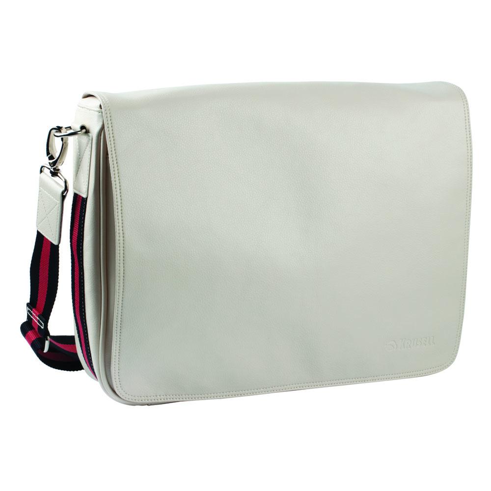 Кожена чанта за преносими компютри до 16 инча - Krusell Alvik Laptop Bag (бежава) | JAR Computers Кожена чанта за преносими компютри до 16 инча - Krusell Alvik Laptop Bag (бежава)