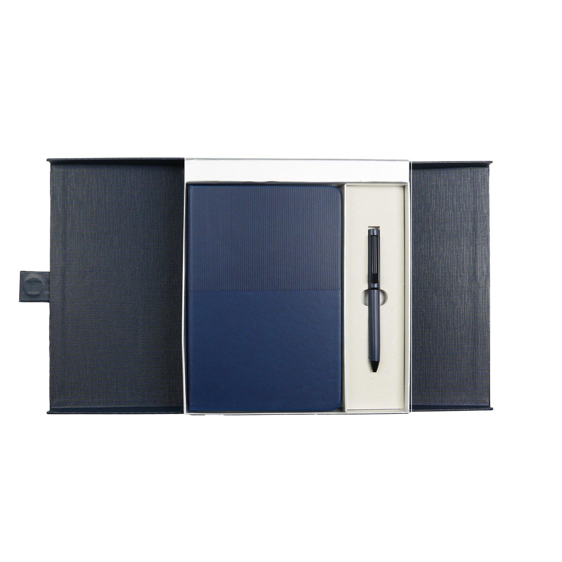 Office 1 Комплект тефтер и химикалка Matrix Neo, в кутия, син | JAR Computers Office 1 Комплект тефтер и химикалка Matrix Neo, в кутия, син