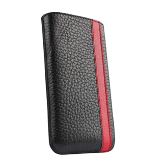 Кожен калъф ръчна изработка, естествена кожа за iPhone 4/4S - SENA Corsa (черен) | JAR Computers Кожен калъф ръчна изработка, естествена кожа за iPhone 4/4S - SENA Corsa (черен)