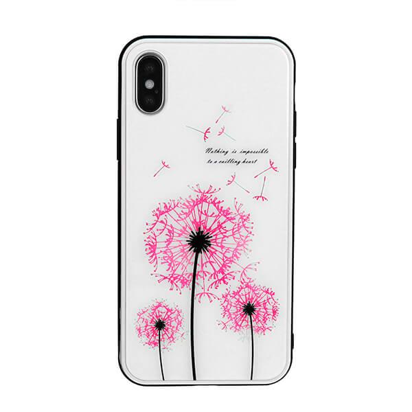 Силиконов (TPU) калъф със стъклен гръб за iPhone XS Max - Vennus Magic Case Design 2 (бял) | JAR Computers Силиконов (TPU) калъф със стъклен гръб за iPhone XS Max - Vennus Magic Case Design 2 (бял)