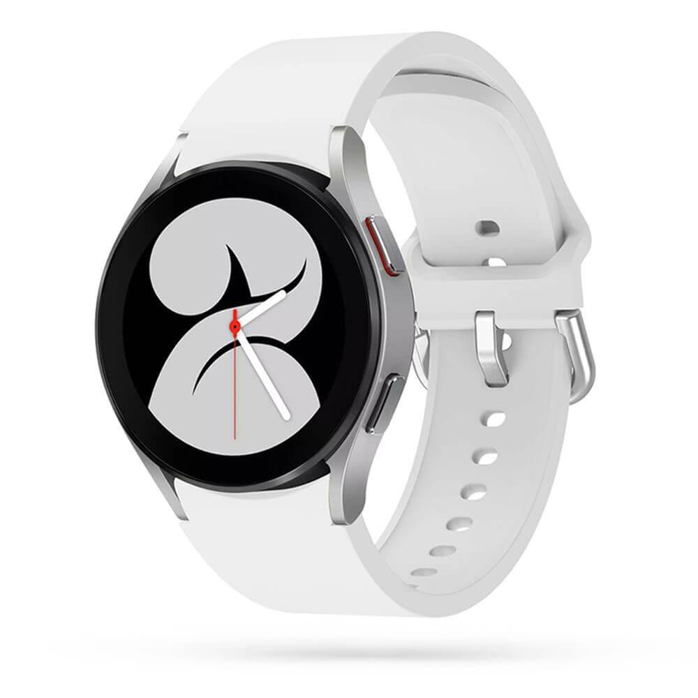 Силиконова каишка за Samsung Galaxy Watch, Huawei Watch, Xiaomi, Garmin и други часовници с 20мм захват - Tech-Protect Iconband Silicone Sport Band 20mm (бял) | JAR Computers Силиконова каишка за Samsung Galaxy Watch, Huawei Watch, Xiaomi, Garmin и други часовници с 20мм захват - Tech-Protect Iconband Silicone Sport Band 20mm (бял)