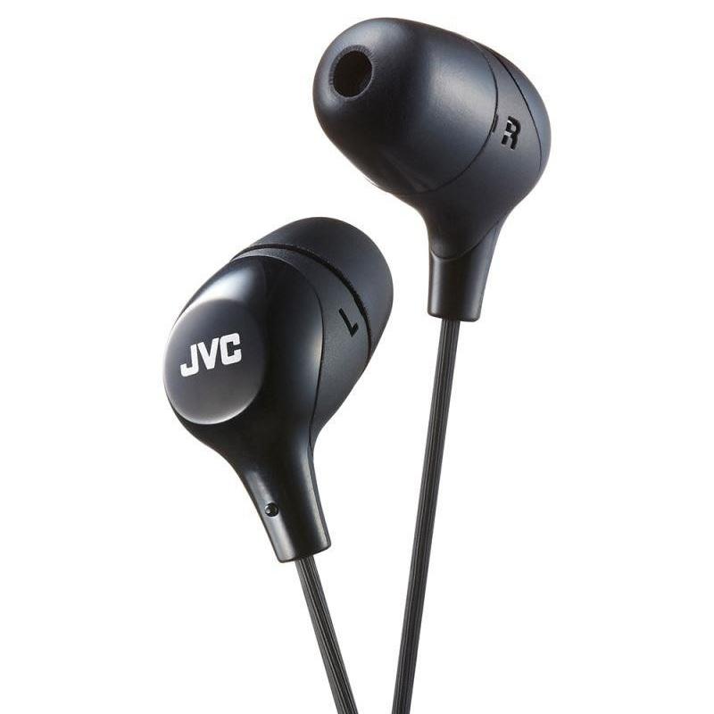 Слушалки за смартфони и мобилни устройства - JVC HAFX38B Marshmallow In-Ear Headphones (черен) | JAR Computers Слушалки за смартфони и мобилни устройства - JVC HAFX38B Marshmallow In-Ear Headphones (черен)
