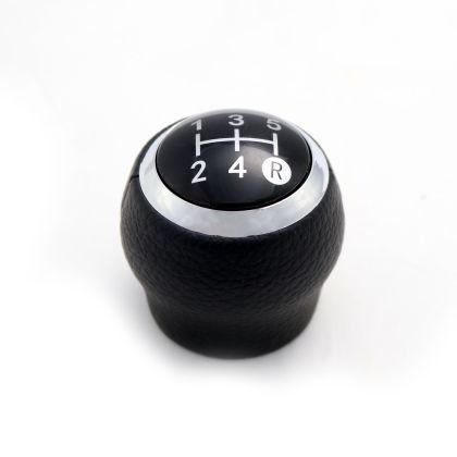 Топка за скоростен лост за Toyota с 5 скорости - черна кожа | JAR Computers Топка за скоростен лост за Toyota с 5 скорости - черна кожа