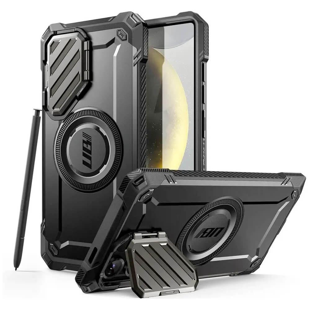 Удароустойчив хибриден кейс с Magsafe за Samsung Galaxy S25 Ultra - i-Blason SUPCASE Unicorn Beetle XT MagSafe Case (черен) | JAR Computers Удароустойчив хибриден кейс с Magsafe за Samsung Galaxy S25 Ultra - i-Blason SUPCASE Unicorn Beetle XT MagSafe Case (черен)