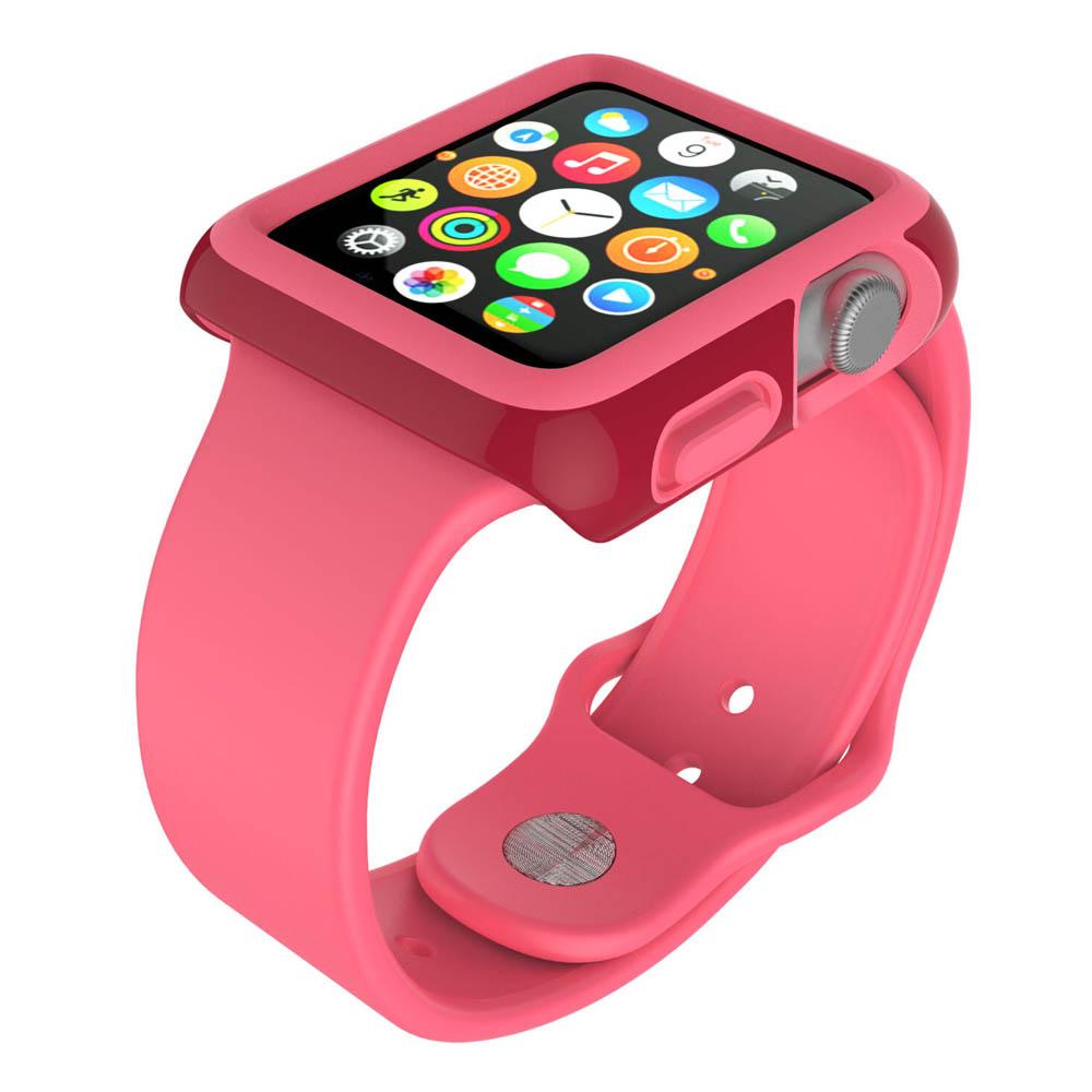 Удароустойчив хибриден кейс за Apple Watch 38мм - Speck CandyShell Fit Case (лилав) | JAR Computers Удароустойчив хибриден кейс за Apple Watch 38мм - Speck CandyShell Fit Case (лилав)