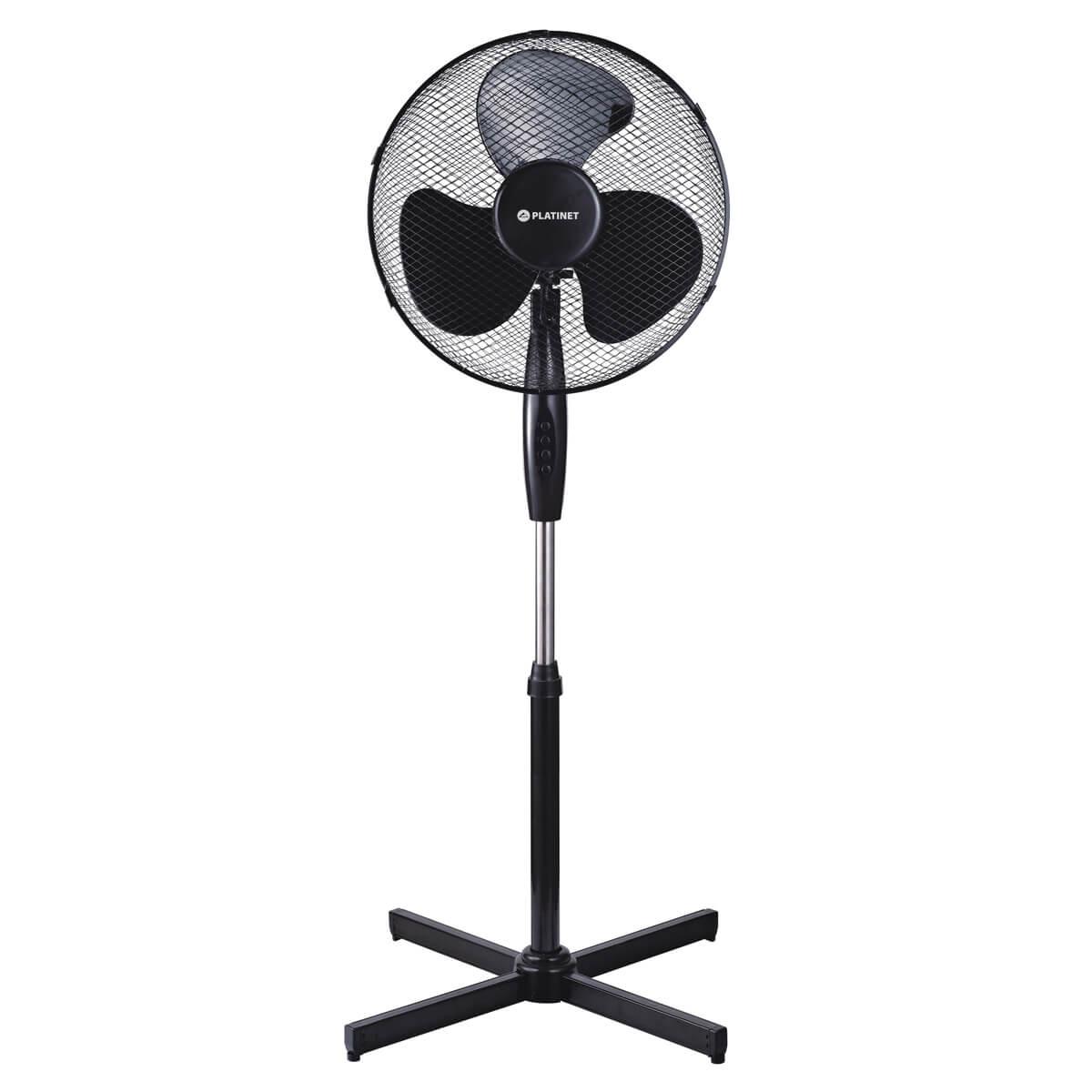 Вентилатор на стойка (черен) - Platinet Standing Fan | JAR Computers Вентилатор на стойка (черен) - Platinet Standing Fan