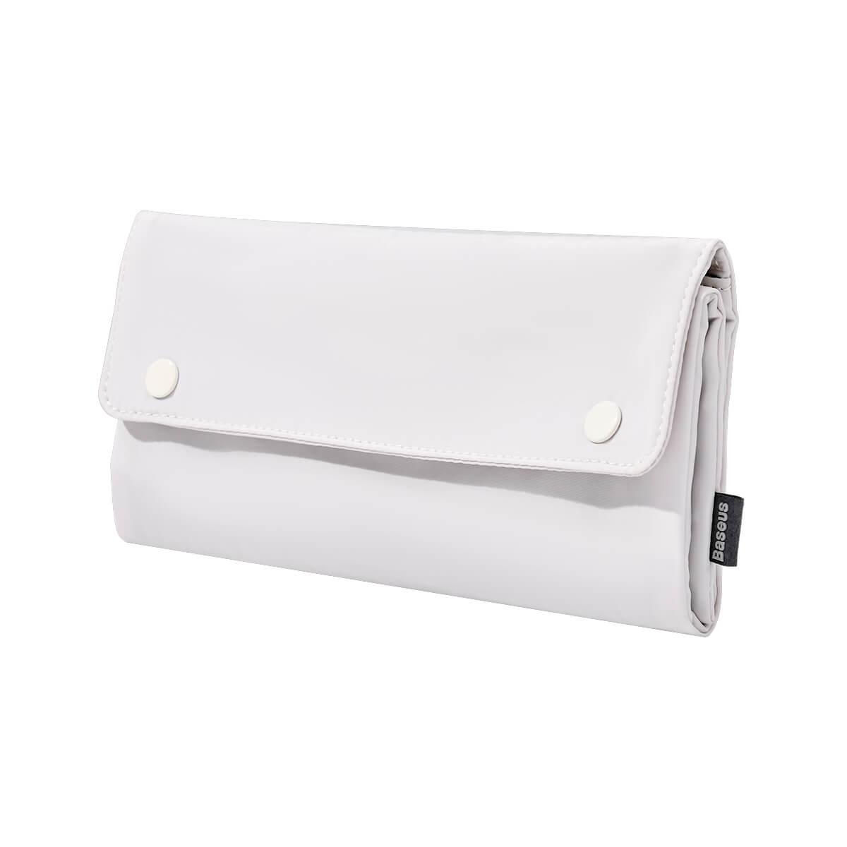 Водоустойчив стилен калъф за Macbook Pro 13, Air 13 и лаптопи до 13 инча - Baseus Folding Series 13 Laptop Sleeve (LBZD-A02) (бял) | JAR Computers Водоустойчив стилен калъф за Macbook Pro 13, Air 13 и лаптопи до 13 инча - Baseus Folding Series 13 Laptop Sleeve (LBZD-A02) (бял)