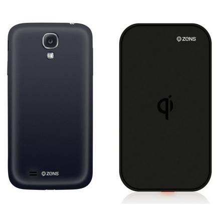 Заден панел и станция за безжично зареждане на Samsung Galaxy S4 i9500 - Zens Wireless Charging Cover Bundle (черен) | JAR Computers Заден панел и станция за безжично зареждане на Samsung Galaxy S4 i9500 - Zens Wireless Charging Cover Bundle (черен)