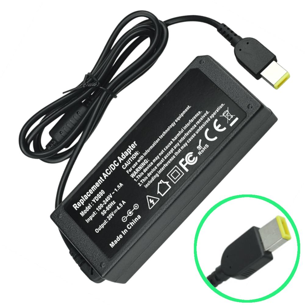 Зарядно за лаптоп 220V-90W/20V Square. Модел YDS90. За Lenovo.