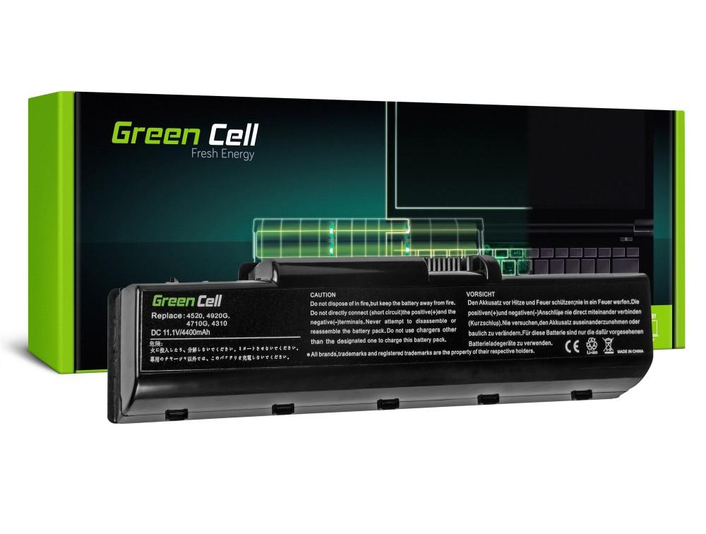 Батерия  за лаптоп GREEN CELL, Acer Aspire 4310/4520/4710/4920/4930G AS07A41/ASO7A42, 11.1V, 4400mAh  | JAR Computers Батерия  за лаптоп GREEN CELL, Acer Aspire 4310/4520/4710/4920/4930G AS07A41/ASO7A42, 11.1V, 4400mAh