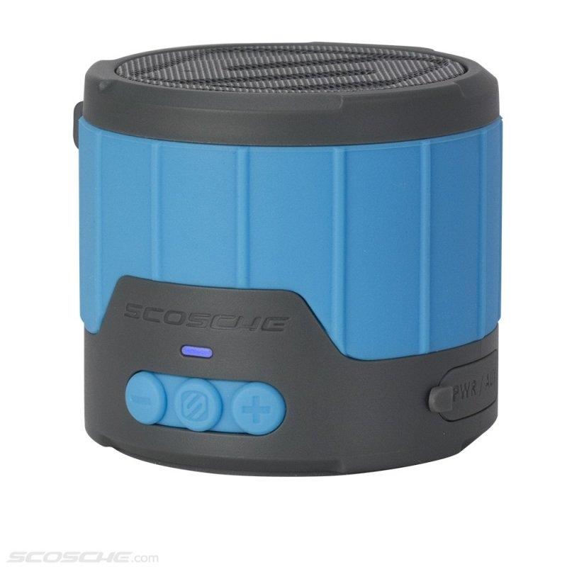 Безжичен ударо и водоустойчив спийкър за мобилни устройства - Scosche BoomBOTTLE Mini Weatherproof (син) | JAR Computers Безжичен ударо и водоустойчив спийкър за мобилни устройства - Scosche BoomBOTTLE Mini Weatherproof (син)