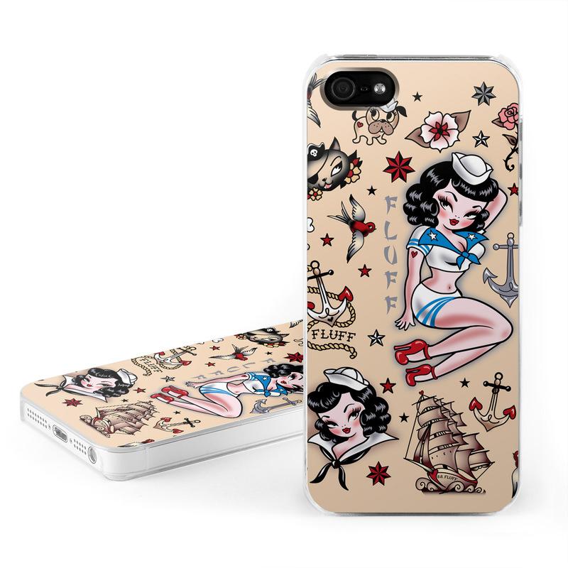 Дизайнерски поликарбонатов кейс за iPhone 5, iPhone 5S, iPhone SE - DecalGirl Suzy Sailor Basic Case | JAR Computers Дизайнерски поликарбонатов кейс за iPhone 5, iPhone 5S, iPhone SE - DecalGirl Suzy Sailor Basic Case