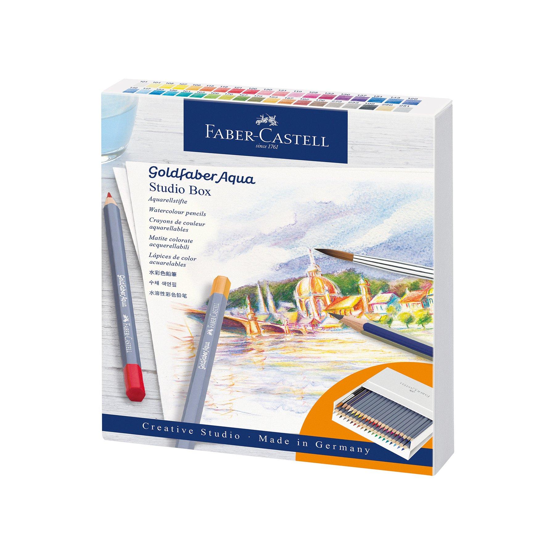 Faber-Castell Моливи Goldfaber Aqua, 38 цвята