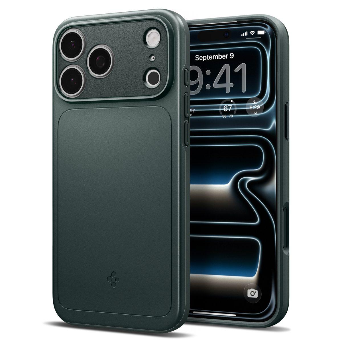 Качествен тънък матиран кейс с MagSafe за iPhone 18 Pro Max, iPhone 17 Pro Max - Spigen Thin Fit MagSafe Case (зелен) | JAR Computers Качествен тънък матиран кейс с MagSafe за iPhone 18 Pro Max, iPhone 17 Pro Max - Spigen Thin Fit MagSafe Case (зелен)