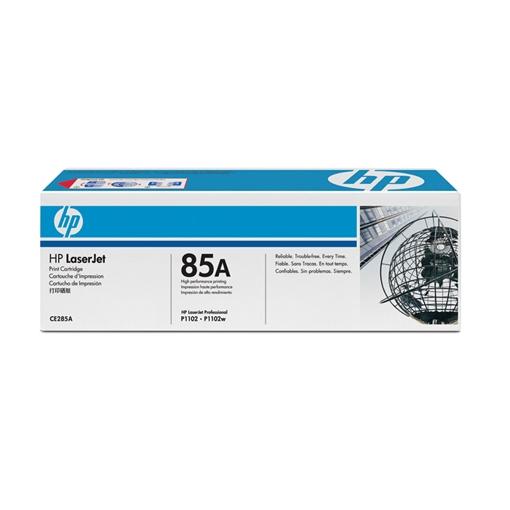 Консуматив (тонер за 1600 копия) за HP Pro 1102w и други - HP LaserJet CE285A Black | JAR Computers Консуматив (тонер за 1600 копия) за HP Pro 1102w и други - HP LaserJet CE285A Black