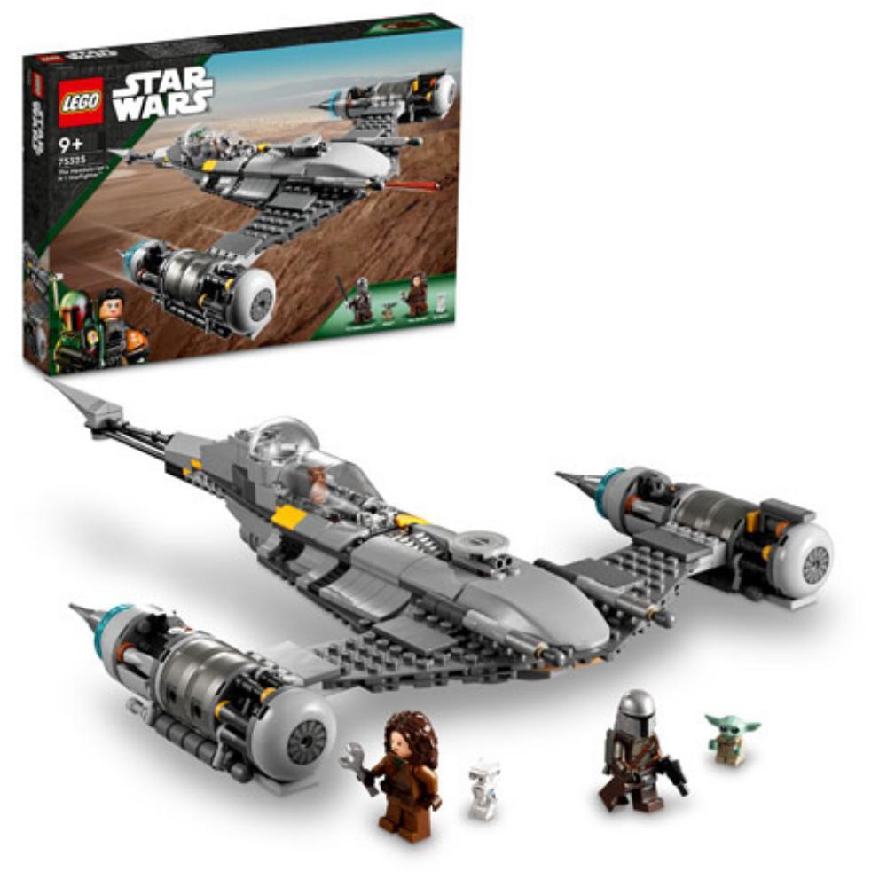 Lego Star Wars The Mandalorian's N-1 Starfighter (From The Book Of Boba Fett Building Toy Set With Baby Yoda Figure) (75325) (LGO75325)