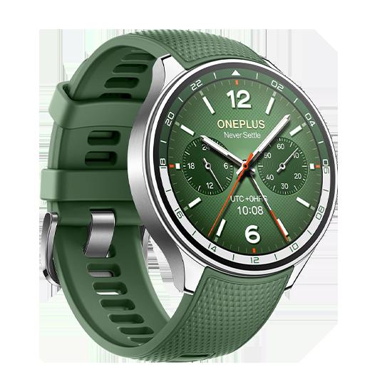 OnePlus Watch 2R 3,63 см (1.43") AMOLED 46 мм Цифров 466 x 466 пиксела Тъчскрийн Зелен Wi-Fi GPS (сателитен) | JAR Computers OnePlus Watch 2R 3,63 см (1.43") AMOLED 46 мм Цифров 466 x 466 пиксела Тъчскрийн Зелен Wi-Fi GPS (сателитен)