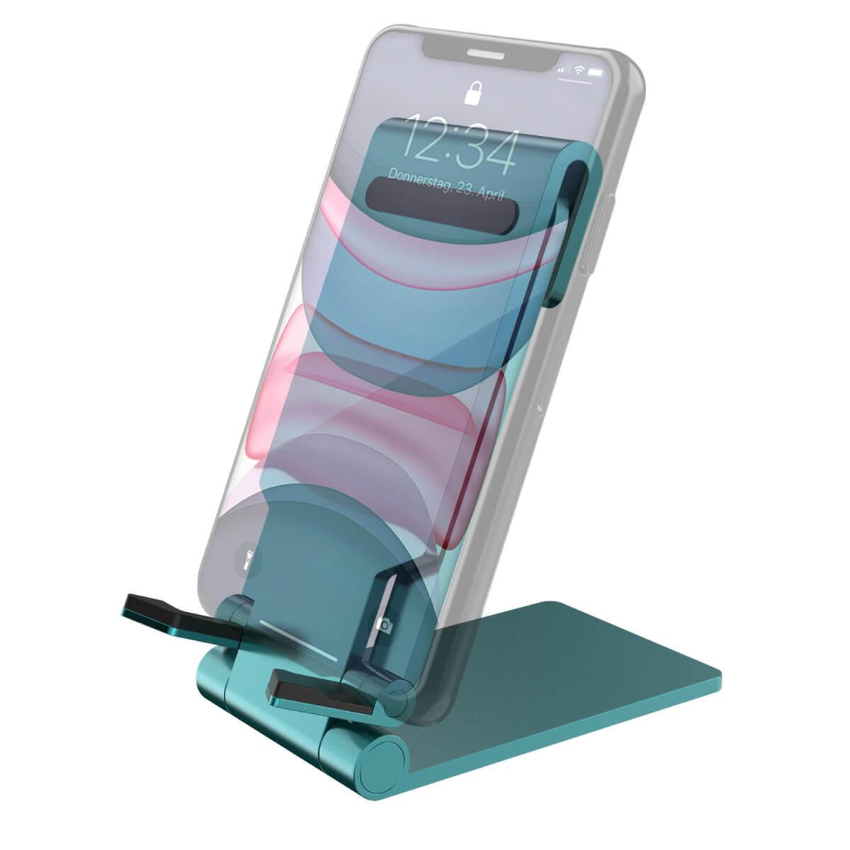 Сгъваема алуминиева поставка за смартфони и таблети до 13 инча - 4smarts Universal Desk Stand FOLD for Smartphones and Tablets (син) | JAR Computers Сгъваема алуминиева поставка за смартфони и таблети до 13 инча - 4smarts Universal Desk Stand FOLD for Smartphones and Tablets (син)