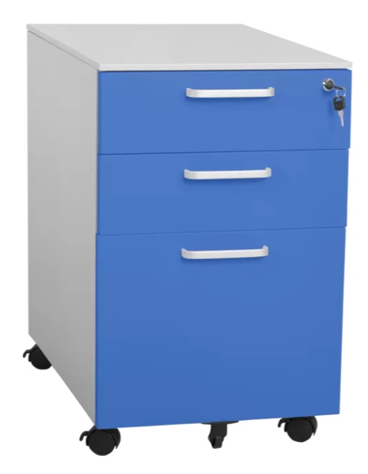 Шкаф Carmen - CR1273 L Sand, сив/син | JAR Computers Шкаф Carmen - CR1273 L Sand, сив/син