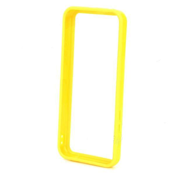 Силиконов бъмпер за iPhone 5C - TPU Bumper Frame (жълт) | JAR Computers Силиконов бъмпер за iPhone 5C - TPU Bumper Frame (жълт)
