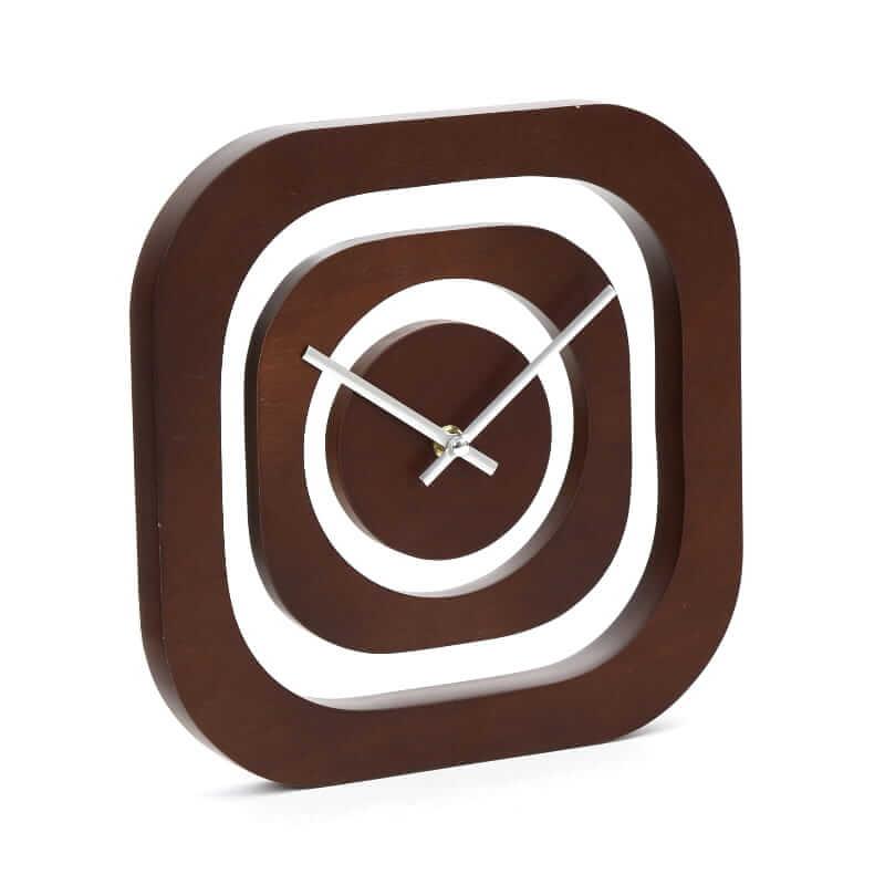 Стенен часовник - Platinet Zegar Wall Clock September (кафяв) | JAR Computers Стенен часовник - Platinet Zegar Wall Clock September (кафяв)