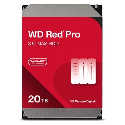 Твърд диск WD HDD RED Pro WD202KFGX - 20 TB - 3.5 - SATA 6 GB/s | JAR Computers Твърд диск WD HDD RED Pro WD202KFGX - 20 TB - 3.5 - SATA 6 GB/s