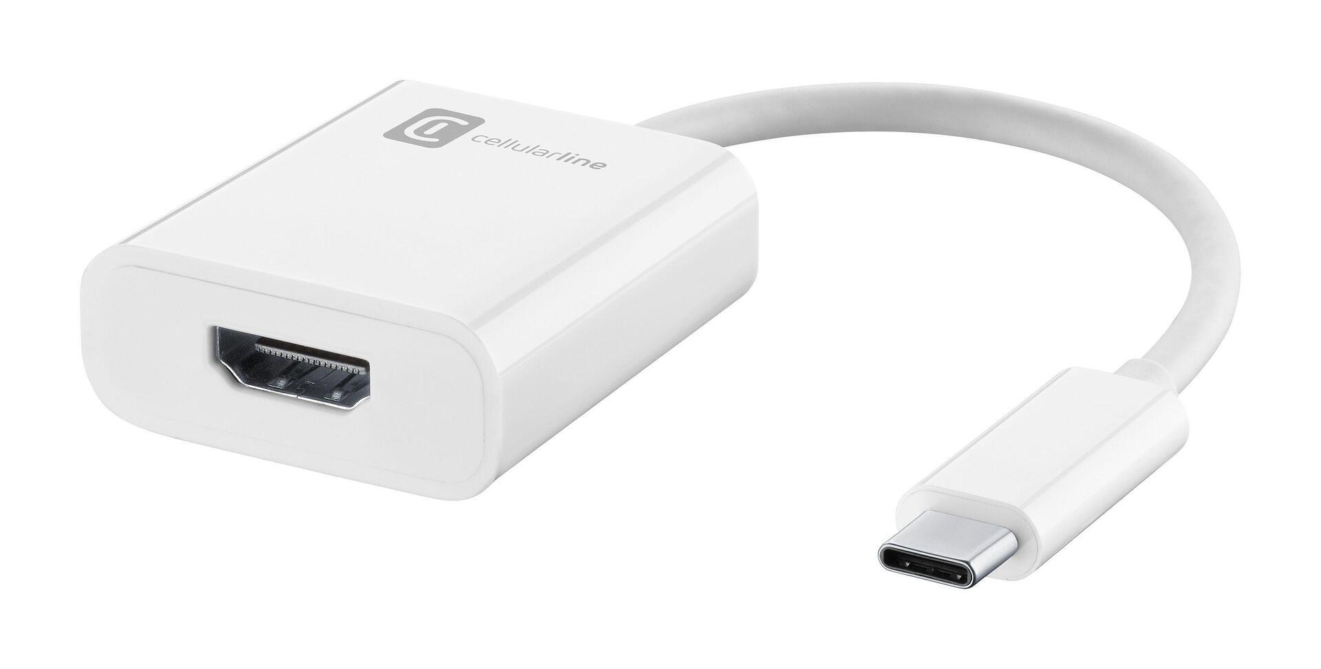 Адаптер USB-C към HDMI 4K