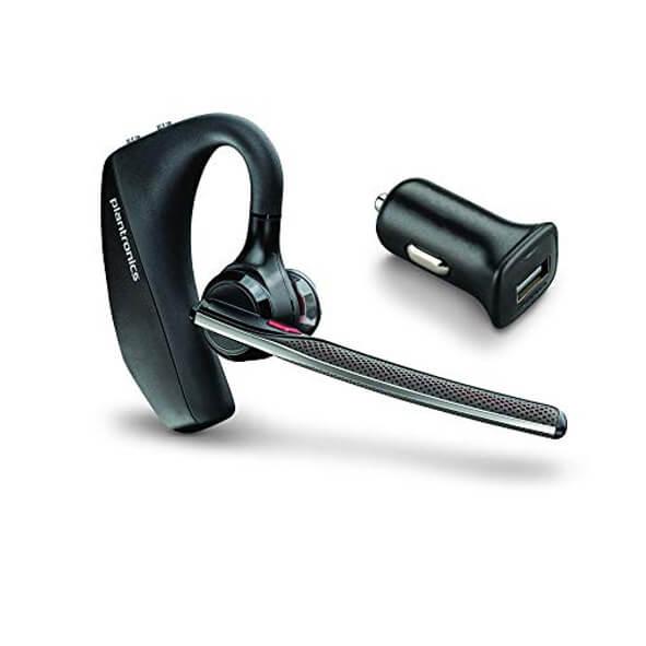 Безжична слушалка за мобилни телефони с Bluetooth - Plantronics Voyager 5220 BT Headset with Car Charging Adapter (черен) | JAR Computers Безжична слушалка за мобилни телефони с Bluetooth - Plantronics Voyager 5220 BT Headset with Car Charging Adapter (черен)