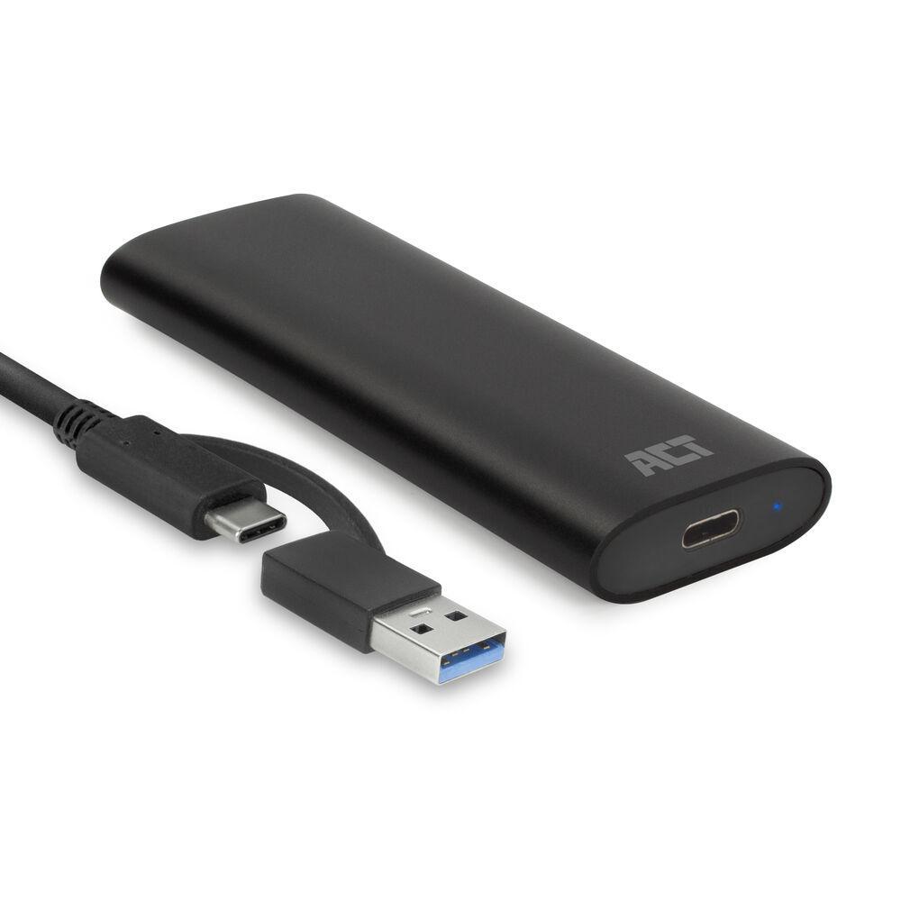 Чекмедже за диск ACT  AC1615, USB-C M.2 NVMe / PCIe SSD | JAR Computers Чекмедже за диск ACT  AC1615, USB-C M.2 NVMe / PCIe SSD
