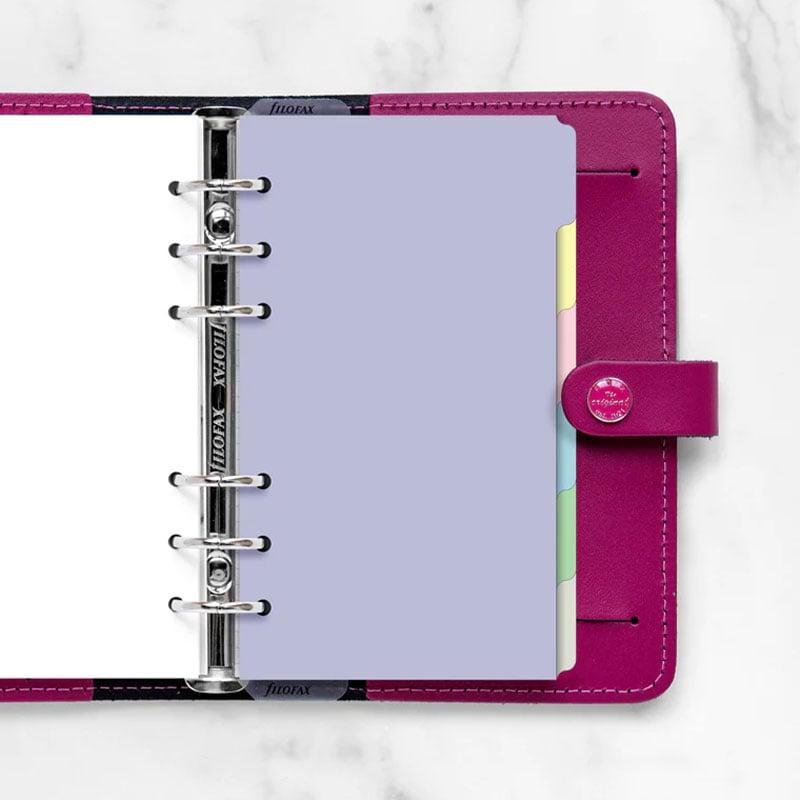 Filofax Разделител за органайзер Pastel Personal, с 6 раздела, цветен | JAR Computers Filofax Разделител за органайзер Pastel Personal, с 6 раздела, цветен