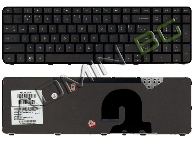 Клавиатура за лаптоп HP Pavilion DV7 DV7-4000 Black Frame Black UK US | JAR Computers Клавиатура за лаптоп HP Pavilion DV7 DV7-4000 Black Frame Black UK US