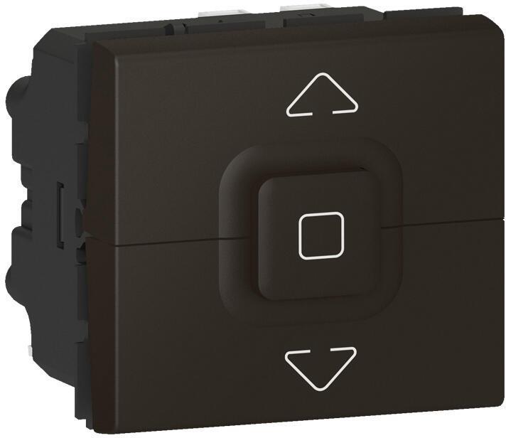 Ключ за щори до 500W 2 мод. цвят Черен Mosaic Legrand | JAR Computers Ключ за щори до 500W 2 мод. цвят Черен Mosaic Legrand