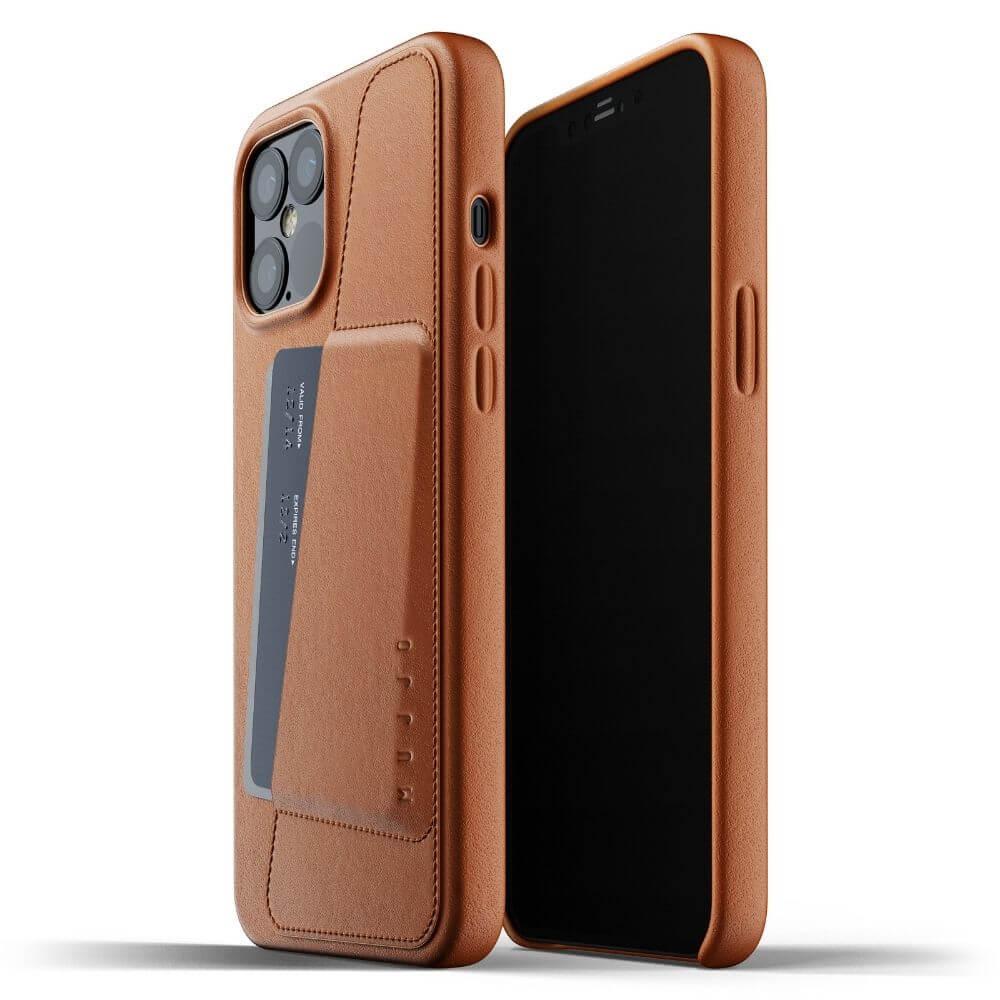 Кожен (естествена кожа) кейс с джоб за кредитна карта за iPhone 12 Pro Max - Mujjo Leather Wallet Case (кафяв) | JAR Computers Кожен (естествена кожа) кейс с джоб за кредитна карта за iPhone 12 Pro Max - Mujjo Leather Wallet Case (кафяв)