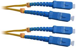 Оптичен пачкорд (шнур) SC/PC-SC/PC SM 3.0mm Duplex, L=2m